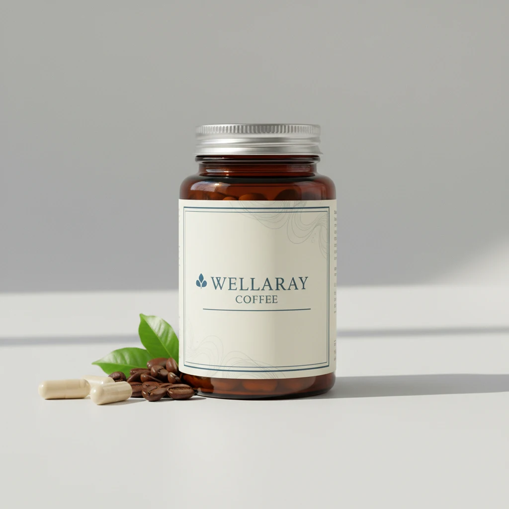 Wellaray Coffee food supplement box - plant extract supplement sachets buy UK